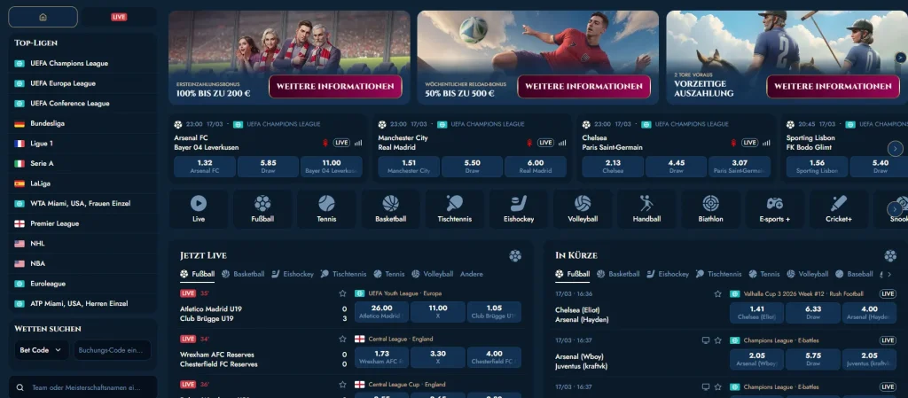 RichRoyal Sportwetten